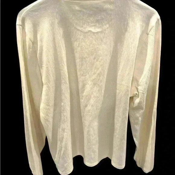NWT J. Crew Factory Women’s Ruffleneck Stretchy Long Sleeve Top Sz Sz XL - Picture 3 of 8